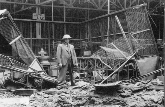 In the following weeks, the Luftwaffe focussed on the Midlands factories producing Britain’s aircraft, military vehicles and weapons. On 13 August the Castle Bromwich factory producing Spitfires was attacked, killing 7 people and injuring 41.