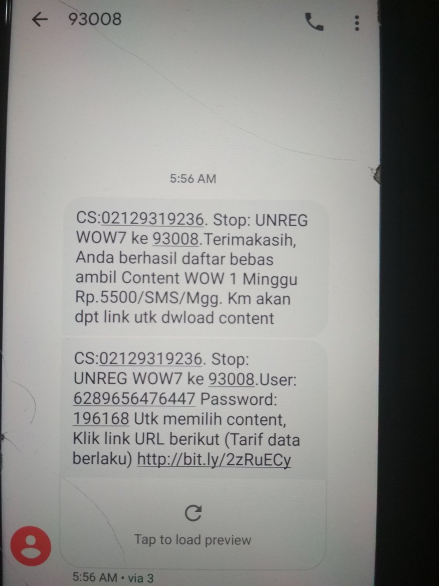plis tolonglah <a href="/triindonesia/">3 Indonesia</a> <a href="/3CareIndonesia/">3Care Indonesia</a>...sudahi kerjasama sama konten yg seenaknya merampok dan ngebangsat pulsa yg di dapat dgn susah..anj##** bgt