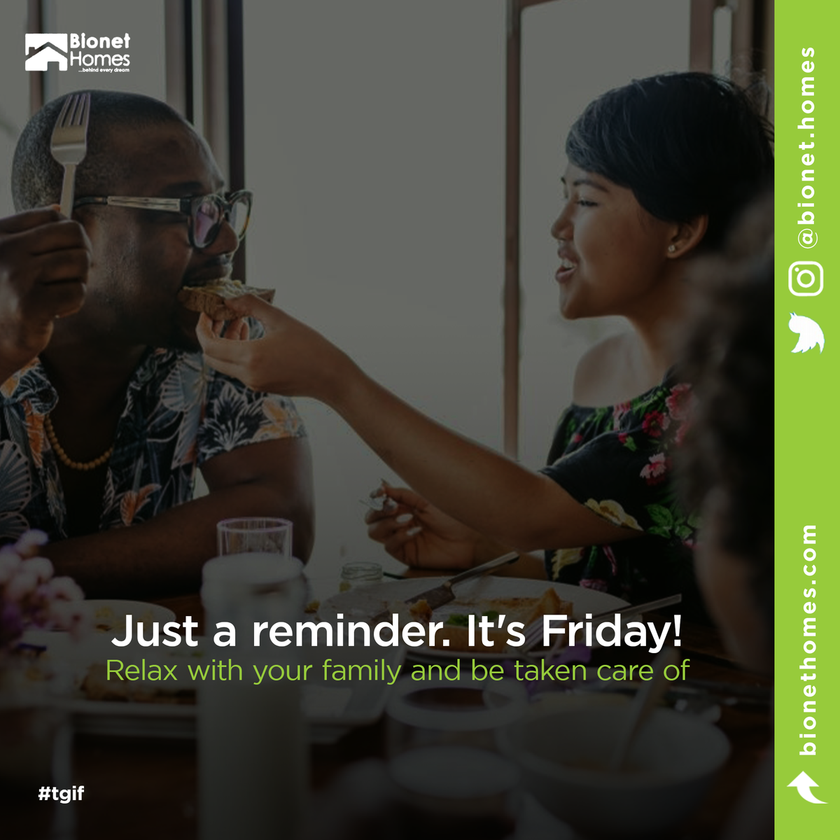 bionethomes's tweet photo. Cheers to the weekend and all the goodness it brings.

Have a great weekend. From Bionet Homes.

#Explore #BionetHomes #BioForce #BringingRealnessToRealEstate #Luxury #luxurylifestyle #luxuryhomes #luxuryhome #Landlord #Land #Home #homes #Property #properties #realestate https://t.co/u0gQggGL1W
