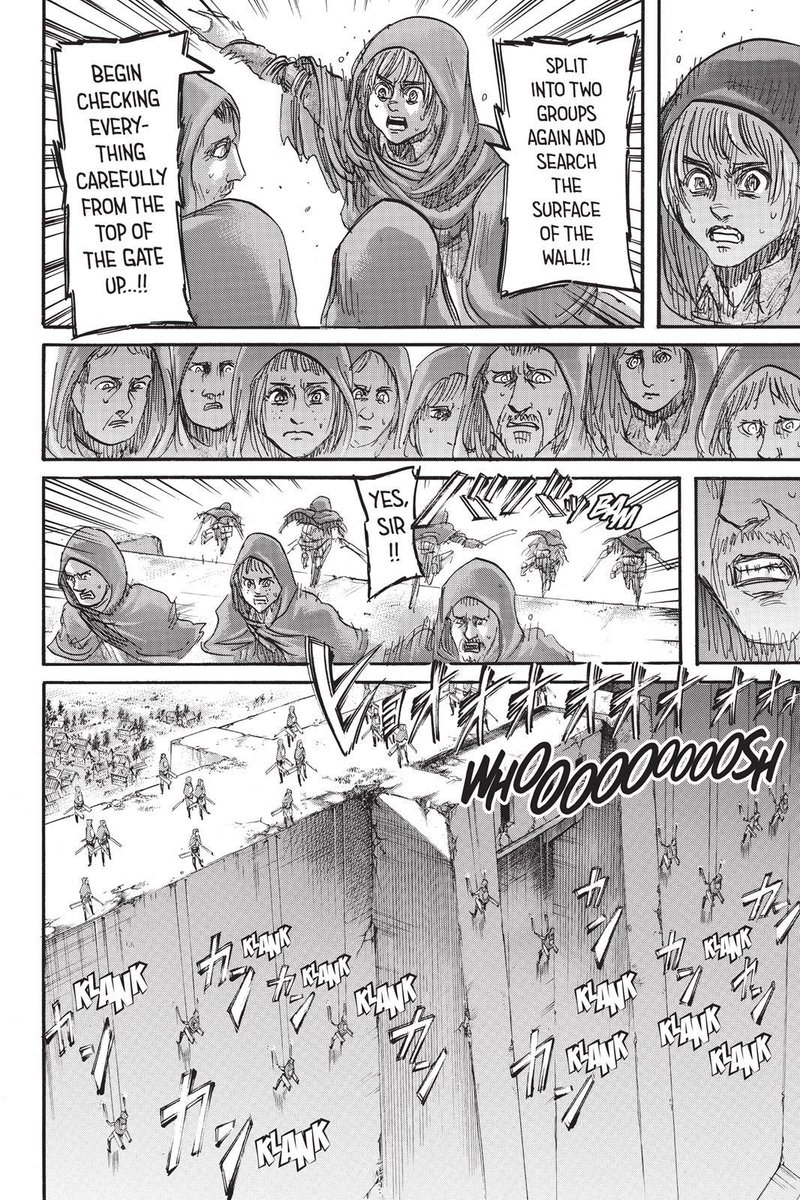 and he proved that his hunch is not just a hunch but it is true. we know what happened next, reiner was really in that wall and killed one of sc member.