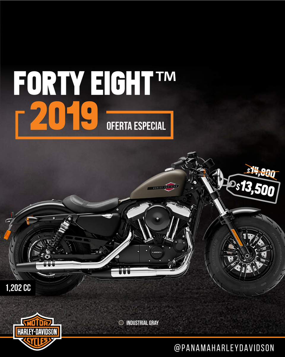 harley_panama's tweet photo. ¡Una Oferta Especial que no puedes dejar pasar! Un excelente precio por ser el último  modelo que nos queda del 2019. ¡Aprovecha! 😉👍 https://t.co/wmg9chJg6V