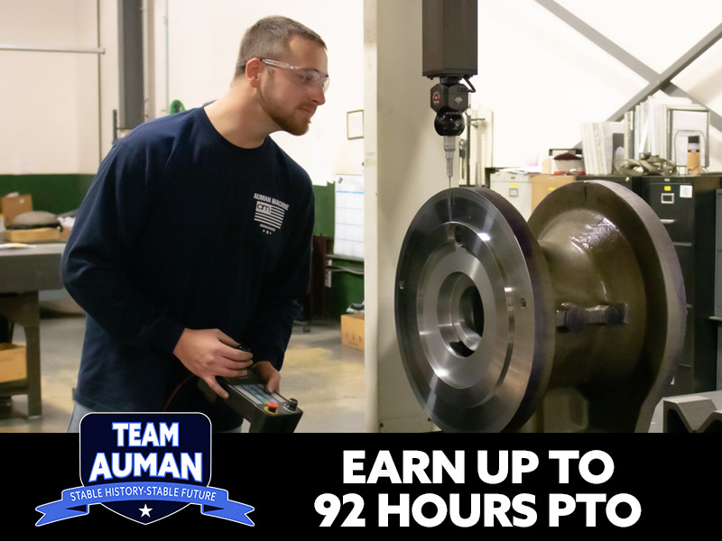 AumanMachine's tweet photo. Our skilled machinists solve problems and can earn $40,000 to $70,000 and up to 92 hours paid time off. We are currently hiring CNC Machinists, apply today at https://t.co/qDziWM7BTz. https://t.co/exiMXOmZ21