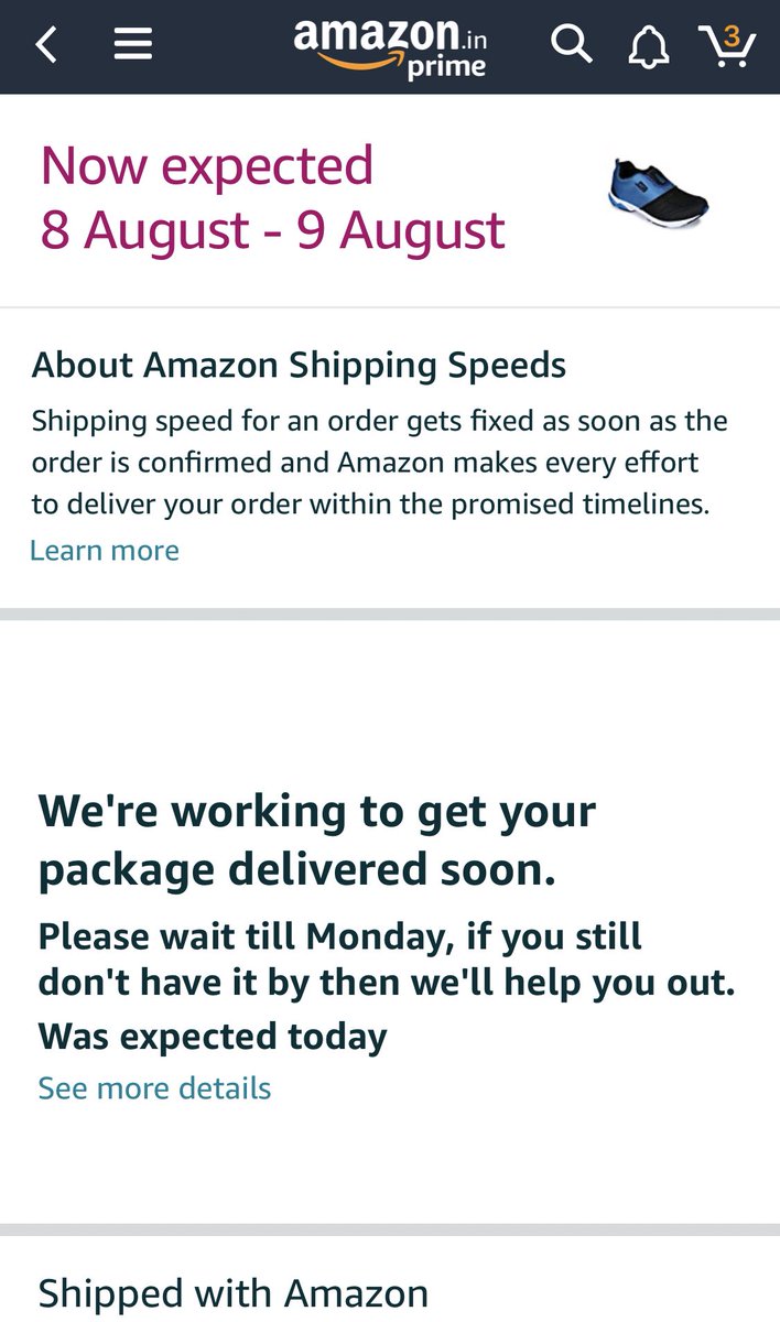 tyagiarris's tweet photo. @amazon @amazonIN @primedaysales 
This tweet is to share publicly the irony of Advertisements and Actual Operations followed by the E-Commerce companies with influential taglines liKe APNI DUKAAN. https://t.co/7YjhWtH9xm