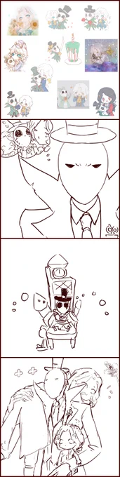羨ましいだ
#リパジョゼ
#identityVイラスト
#第五人格イラスト 