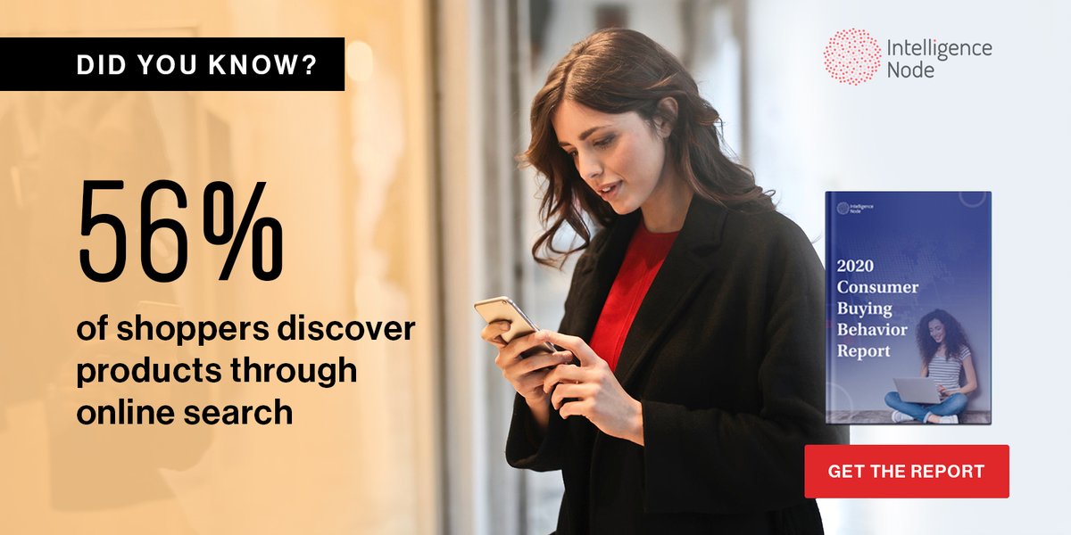 bigdataNODE's tweet photo. With today's shoppers spending hours online everyday, find out how that impacts their buying patterns as well! Download a free copy of our report for more insights into the consumer buying behavior: https://t.co/JlFHLNYjP6
#consumerbehavior #digitalcommerce #intelligencenode https://t.co/AdcKF3GTuB