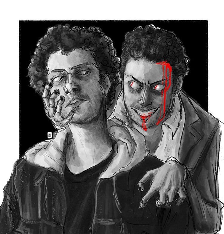 grandsonnews's tweet image. introducing #FanartFriday! today’s theme is “identity”!! 

1st artwork : @ButThieves 
2nd artwork : @sugarpinekib 
3rd artwork : @illadviseart on IG
4th artwork : @rowanenbyous 

link to their IG down below ✖️✖️