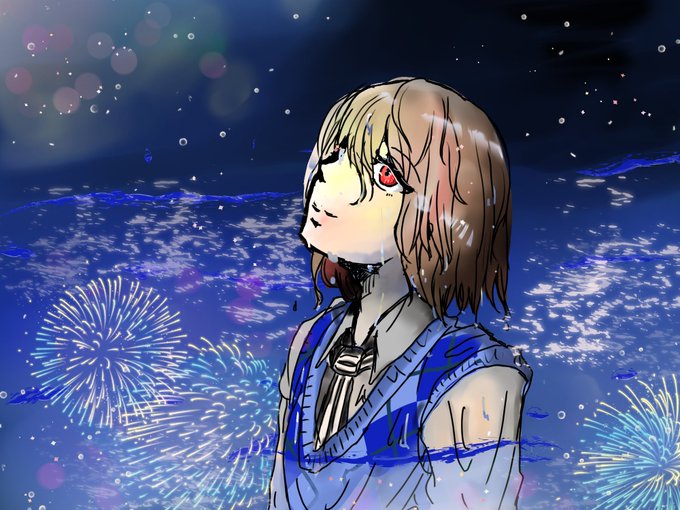 打ち上げ花火のtwitterイラスト検索結果 古い順