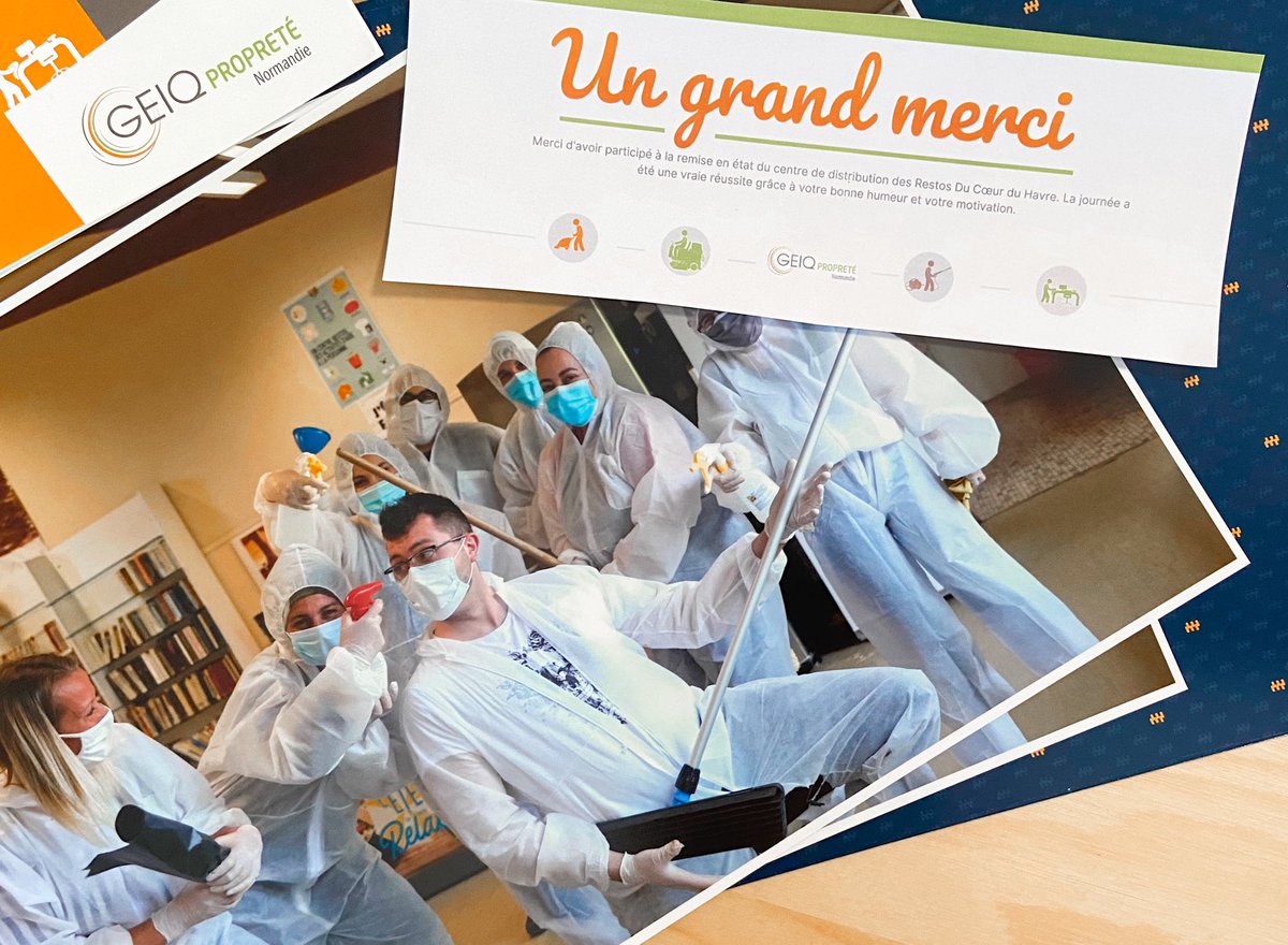 [#Memory] 🤩
En mai dernier, nos agents d’entretien remettaient en état le centre de distribution des <a href="/restosducoeur/">Les Restos du Coeur</a> du #Havre ! Merci à vous pour cet élan de générosité ! 😊👏🏼 
#lh #restosducoeur #proprete #ffgeiq #geiq #geiqproprete #nettoyage #hygiene #emploi #insertion