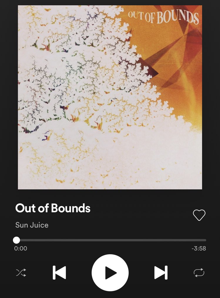 Single art design for Sun Juice - Out Of Bounds
Out today, Go stream it!