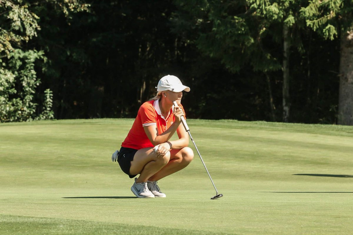 Fridagspang's tweet photo. Fun days competing⛳️, Happy with my game this week, with scores of 70, 67, 71. Great to play with so many nice girls this week, happy we are able to be back competing ⛳️😊 https://t.co/CSn7KpaLzF