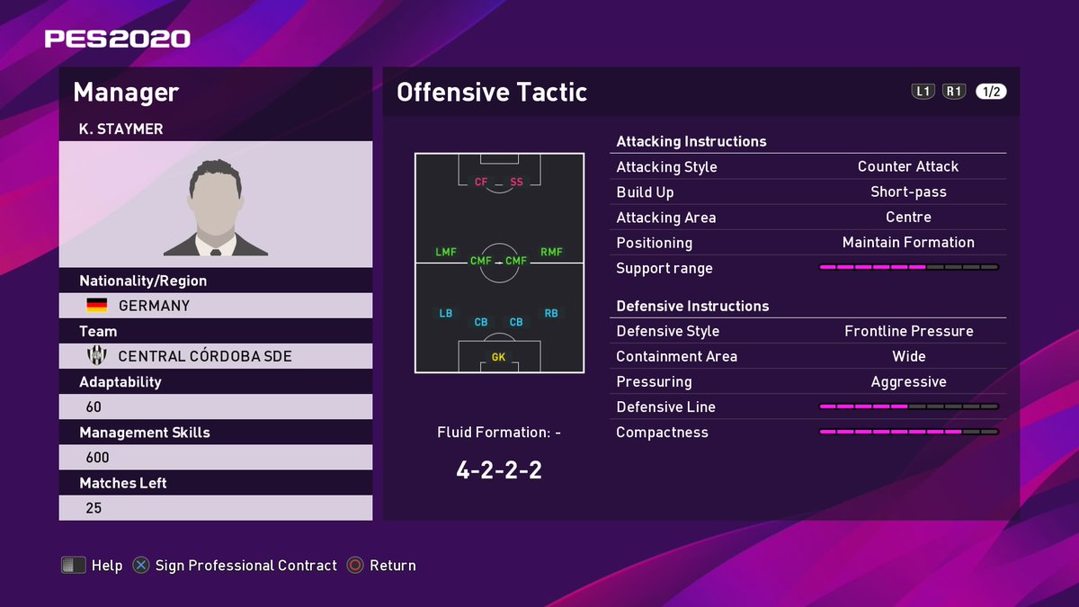 PESEP14's tweet photo. Good one but wide Contain.
#PESOLOGY #PES2020 #myClub https://t.co/6jJAxtwzY1