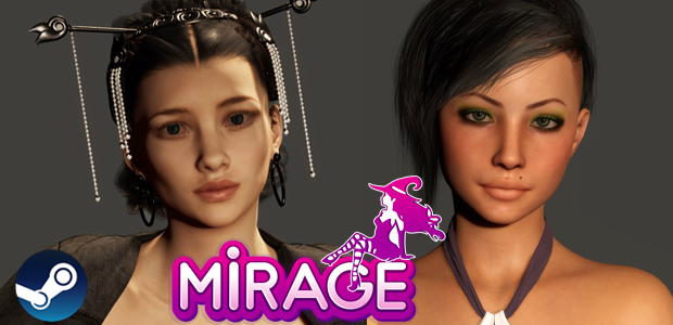 Get Mirage on Steam with 15% discount! 🥳🎉 (Limited time offer!)  store.steampowered.com/app/1245780/Mi…  #mirage #vrporn #lewdgames #steam