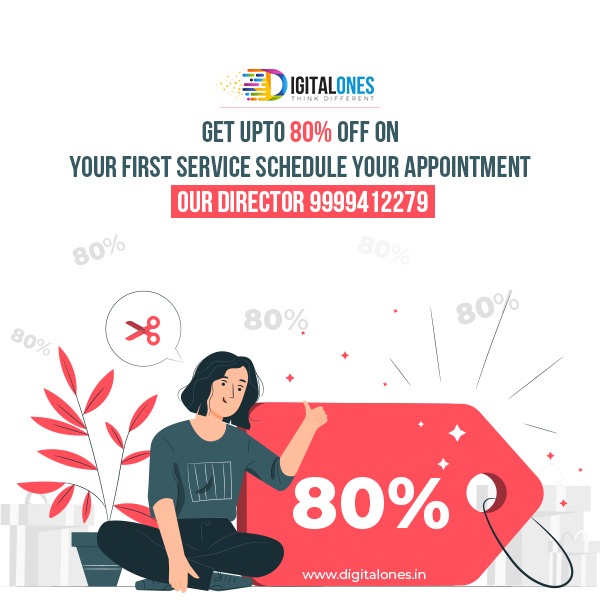 Exciting News! 
Grab a Discount upto 80% on your first service. We are there for you.
#DigitalMarketing #SEO #searchengineoptimization #Offer #Sales