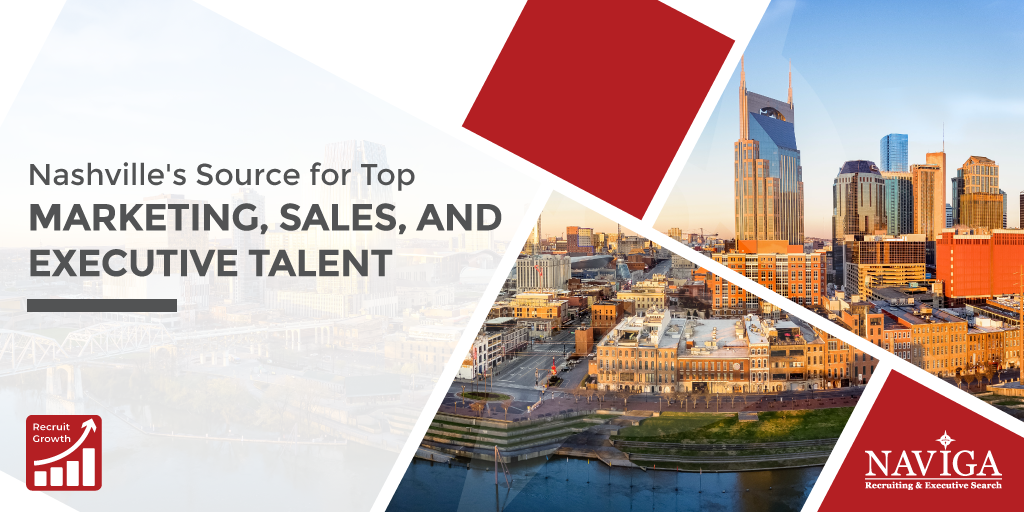 Find out why companies in #Nashville are singing our praises 🎶 Partner with Naviga Recruiting &amp; Executive Search to hire #sales and #marketing talent today! Learn more at navr.es/Nashville-t