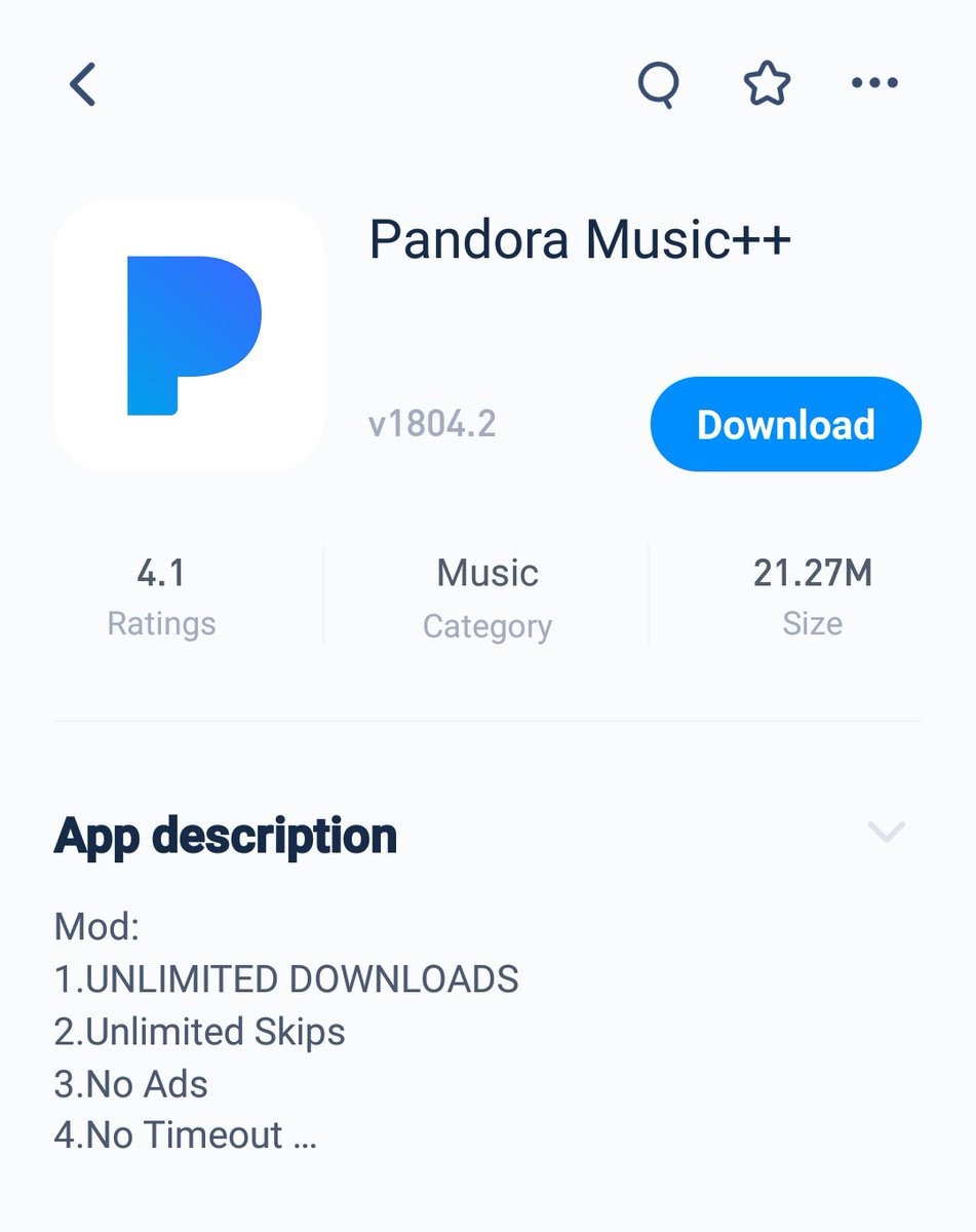 unlimited pandora apk download reddit