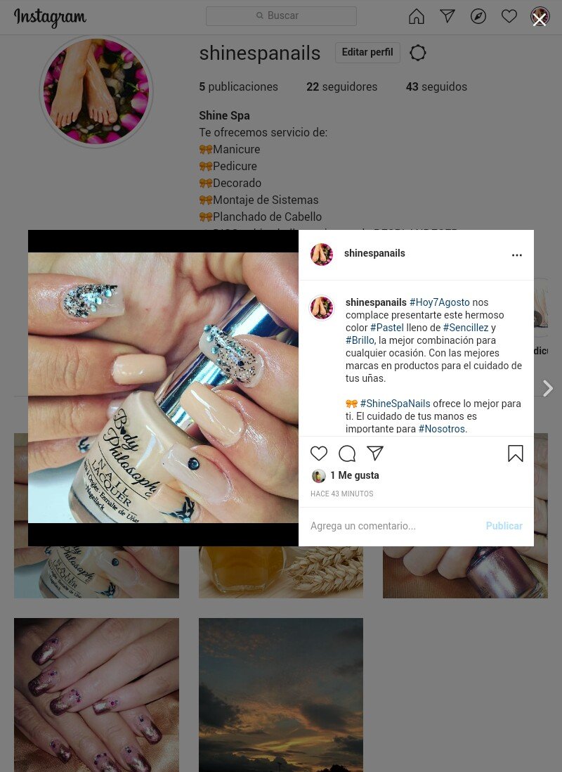 DeangelisEdith's tweet photo. #Hoy7Agosto ofrecemos este hermoso color #Pastel para que tus uñas luzcas #Delicadas y con #Brillo. Sigue nuestra cuenta en instagram #shinespanails y solicita tu #Cita @CarmentSaavedra @GLADYSDEBERNAL @Daidy_Chacon @mauryvillegas76 https://t.co/LJySRlDrbJ
