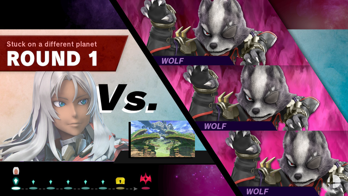 The first round is based on the fight with the Grexes in Primordia before Elma and Cross enter NLA in the prologue.Music: Black tar (1st part) #Xenoblade  #XenobladeX  #XenobladeChroniclesX  #Elma  #ElmaForSmash