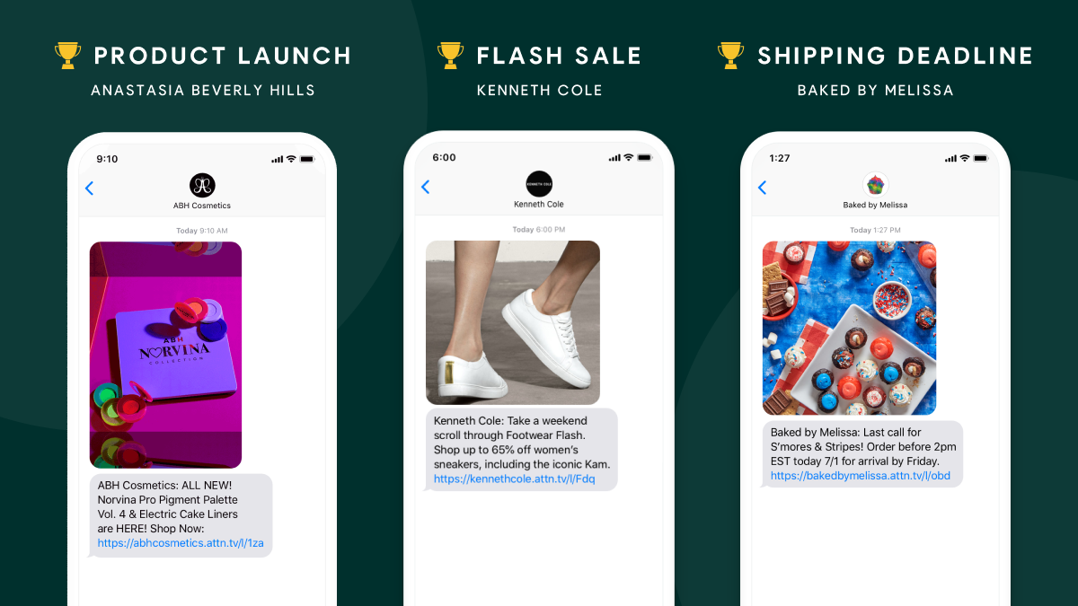attentiveHQ's tweet image. Considering SMS Marketing? Check out 6 Winning SMS Marketing Campaigns to see why you should be 💬 #textmessaging #mobilemarketing #SMS info.attentivemobile.com/mobile-messagi…