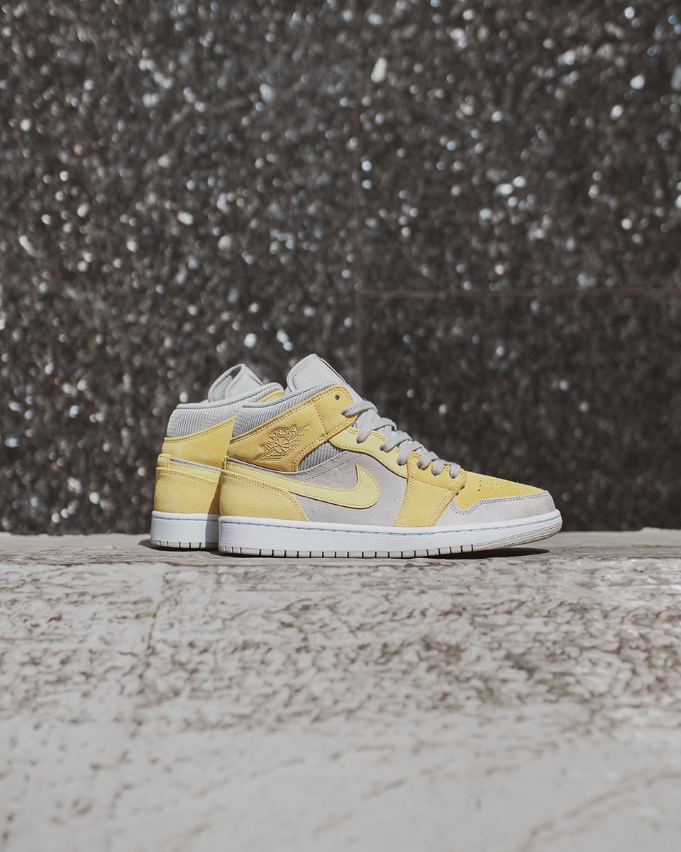 jordan 1 texture yellow
