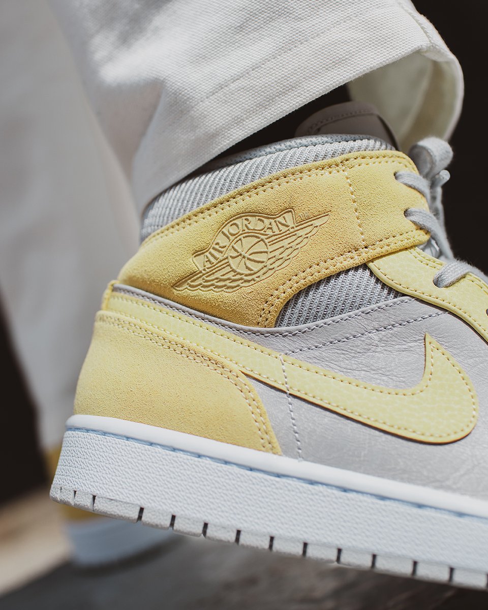jordan 1 texture yellow