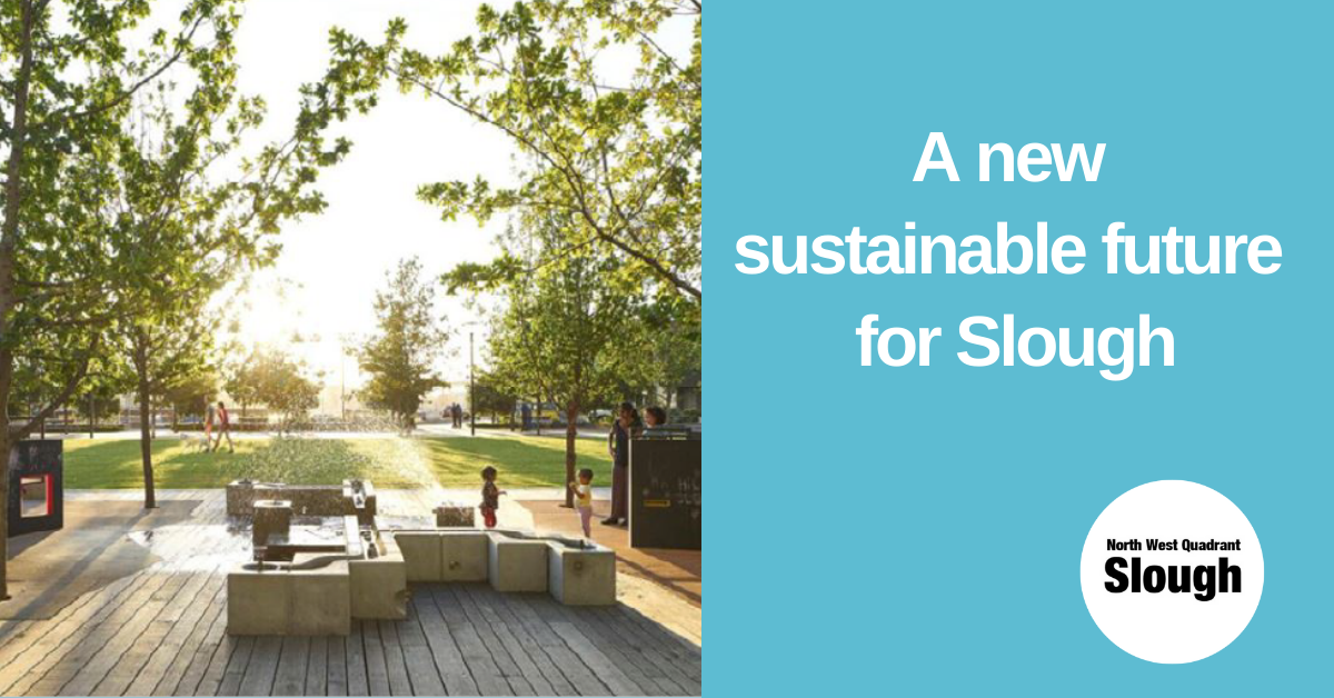 NWQslough's tweet photo. It’s time to discuss a new sustainable future for Slough. 

Join our community conversation and have your say on our ambitious vision for the former TVU site at:

https://t.co/4RBsqBXLRB

#SloughRegen #NorthWestQuadrant #Regeneration #Slough @Muse_Devs @SloughCouncil https://t.co/lzBBtoqTo7