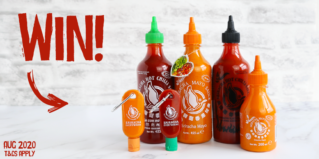 Sriracha_FG's tweet photo. Thought today was hot enough already? Think again...

FOLLOW + RT for your chance to WIN this bunch of Flying Goose Sriracha, to bring a whole new meaning to #Heatwave 🔥

#Competition #FreebieFriday #HeatwaveUK https://t.co/OCXAlYiQ0m