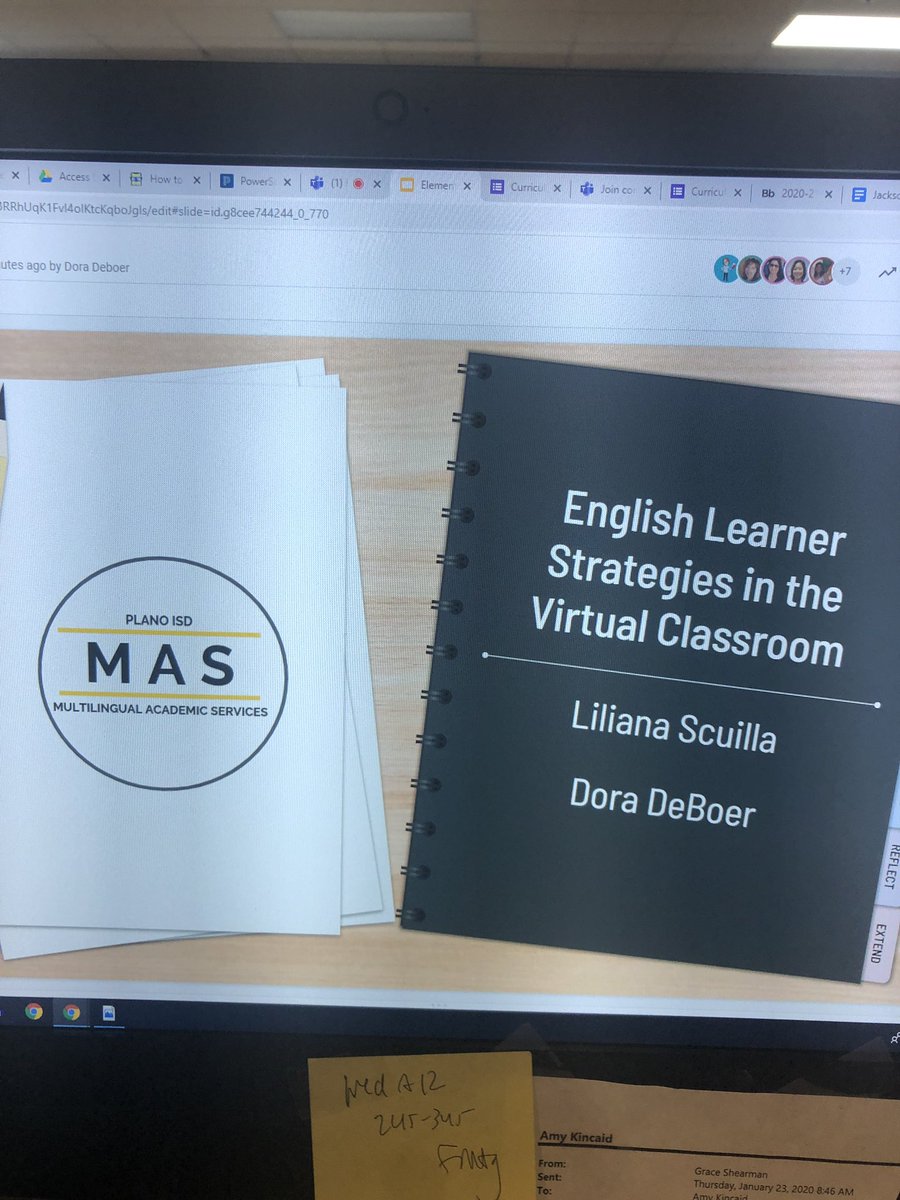 Amy_Kincaid_'s tweet photo. Awesome preso by @DoDeBoer1 &amp; Liliana Scuilla  @PISDLearns https://t.co/QcbLAXsqHo