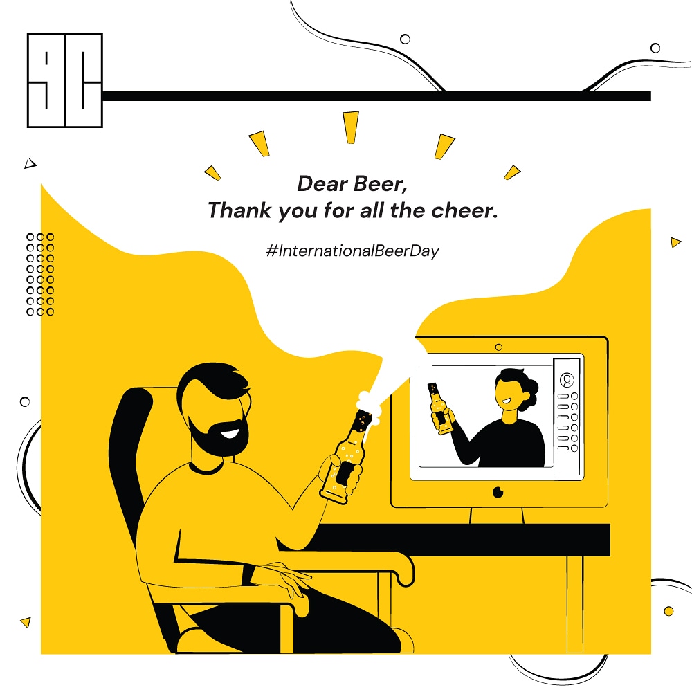 thegraffitico's tweet photo. We swear we could have written a whole love letter to beer, like so many of you. From bringing good cheer to helping us loosen up tense nerves, here's raising a glass to our favourite drink through the year. #InternationalBeerDay https://t.co/GsH3unDj2F