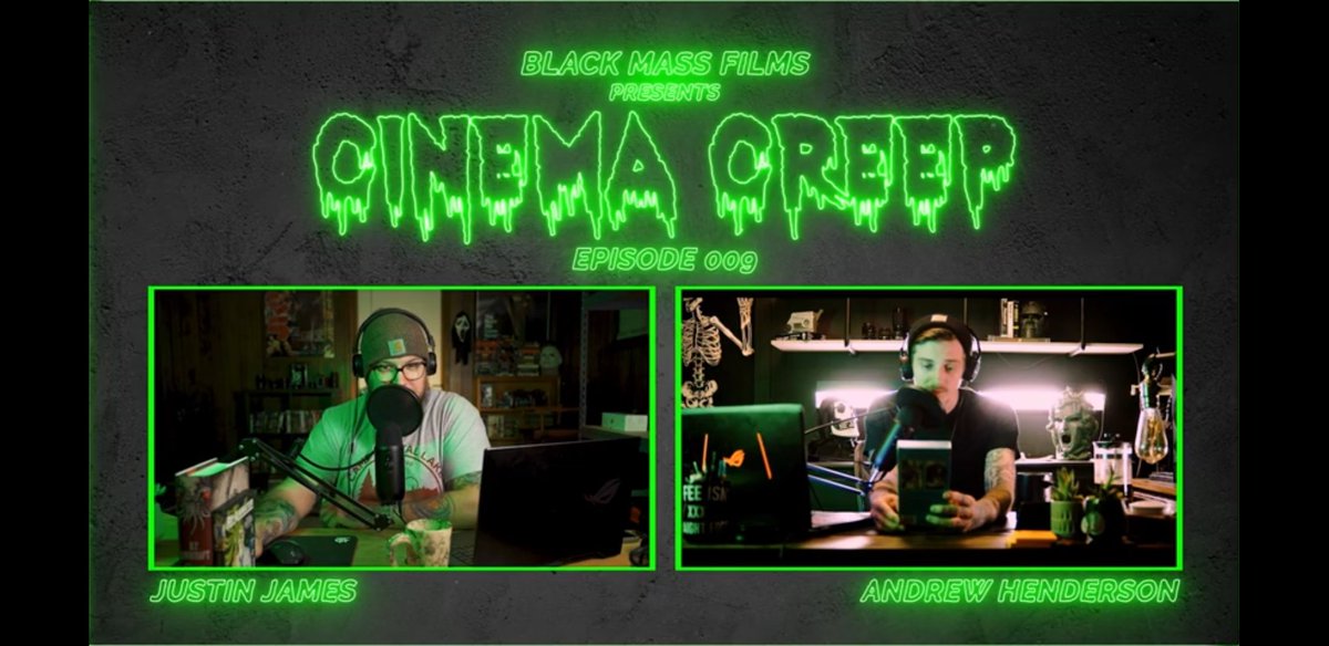 CinemaCreepPod's tweet photo. Episode 009 is now on YouTube!
https://t.co/vAuhBFI0X8

#horror #horrorpodcast #cinemacreep #reanimator #horrorfamily #horrorcommunity https://t.co/TjpQGhbS6f