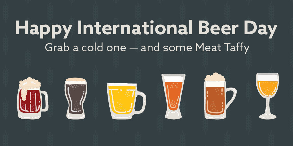 Meat_Taffy's tweet photo. It's #internationalbeerday or, in other words, just another excuse to have a cold one. Cheers!  #nationalbeerday https://t.co/HPBbCpfwuy
