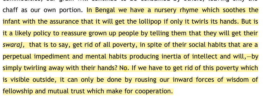 Tagore on the cult of the charka