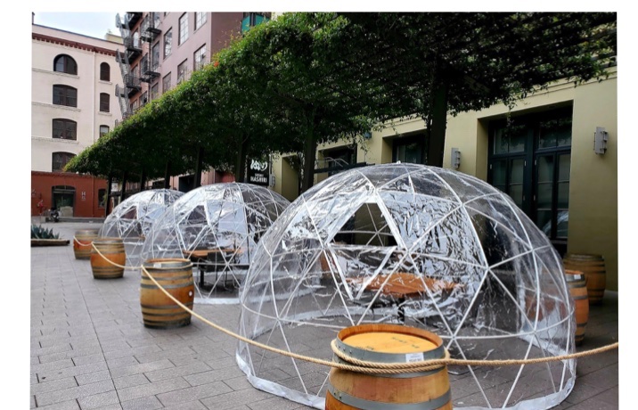 samklew's tweet photo. so eating a 5 course $200 meal under this is allowed but not using a tent to survive a pandemic ok 

https://t.co/dIv49DEASG https://t.co/01TkGI1tgR