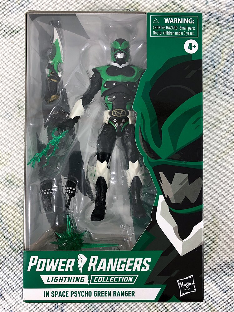 power rangers lightning collection in space psycho green ranger figure