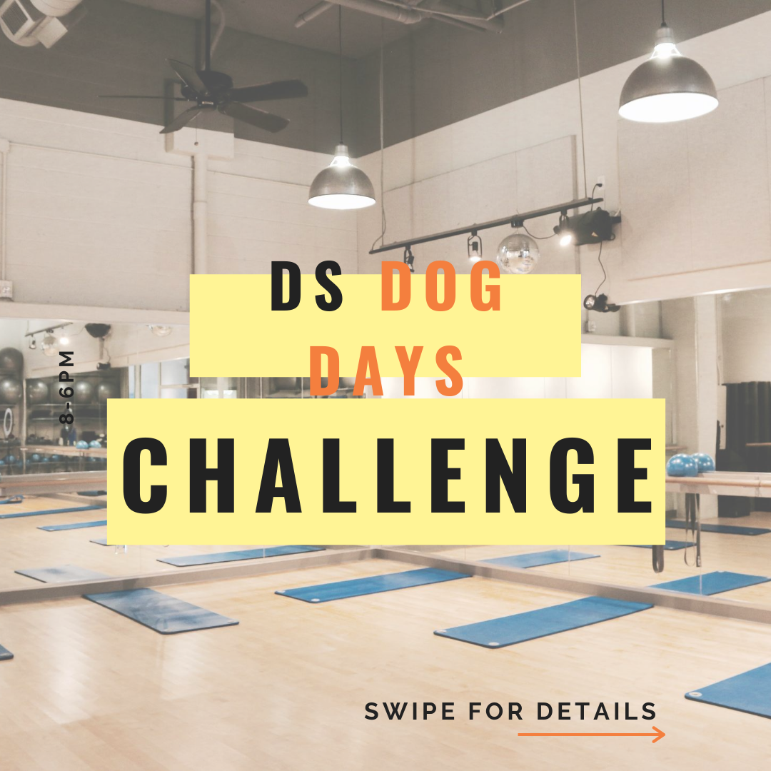 shape_method's tweet image. ⭐BIG ANNOUNCEMENT⭐#DSDogDays Challenge will begin this Monday, August 10th! Swipe for details and a chance to win some AMAZING prizes! 

#DSDogDays #AustinFit #Barre #Pilates #FitFam #keepaustinfit #local #austintexas