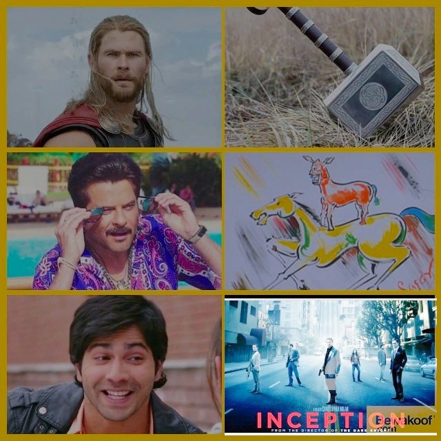 shanupaul30's tweet photo. @Bewakoof_IN Varun Dhawan : "Dilwale is like inception" 

Me: Haan Main tera hero was also like interstellar. 😀

#CompleteTheMeme #contest #Competition #ContestAlert #ContestGiveaway #ContestIndia #Bewakoof #ContestTime @Bewakoof_IN https://t.co/wwKfKfA24Q