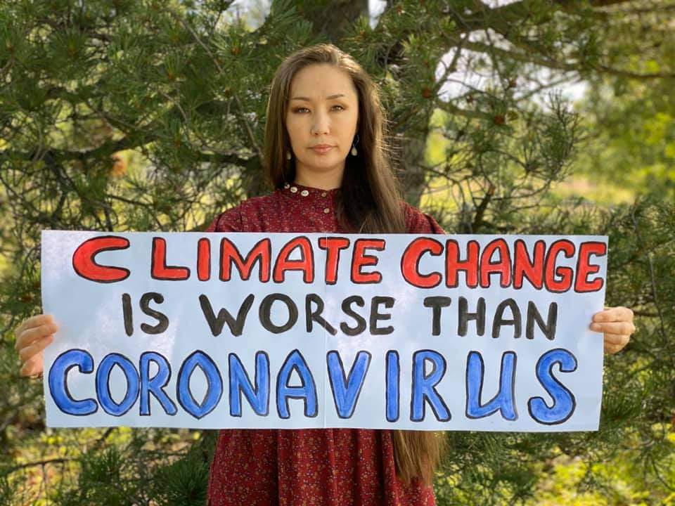 Yanna is one of the indigenous peoples of Russia. Shors, who live mostly in Kuzbass, a coal region, suffer both from the climate crisis and directly from the actions of coal companies. Indigenous rights are human rights!
#ClimateStrikeOnline