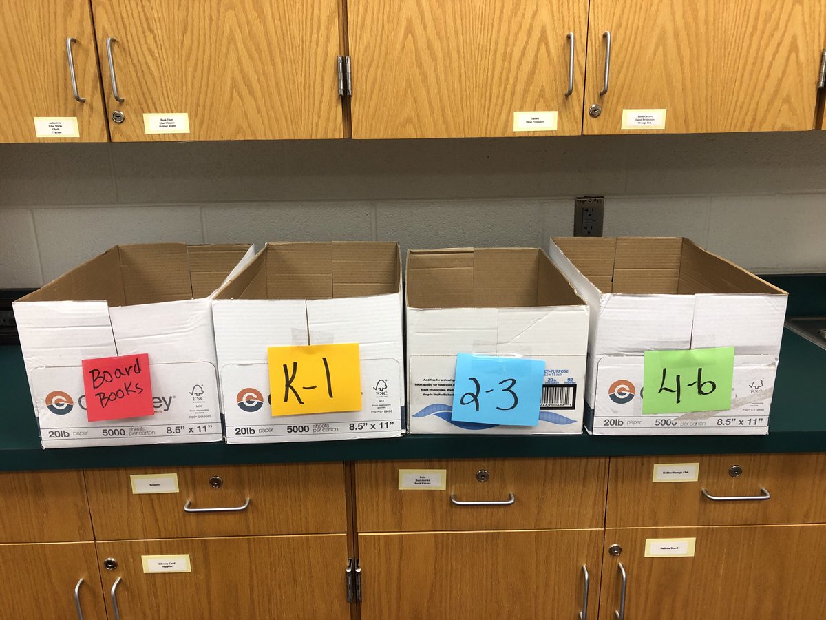 Empty boxes are good. We gave away 234 books during Free Book Friday today. Stop by again Aug 14 10:00am-12:00pm.