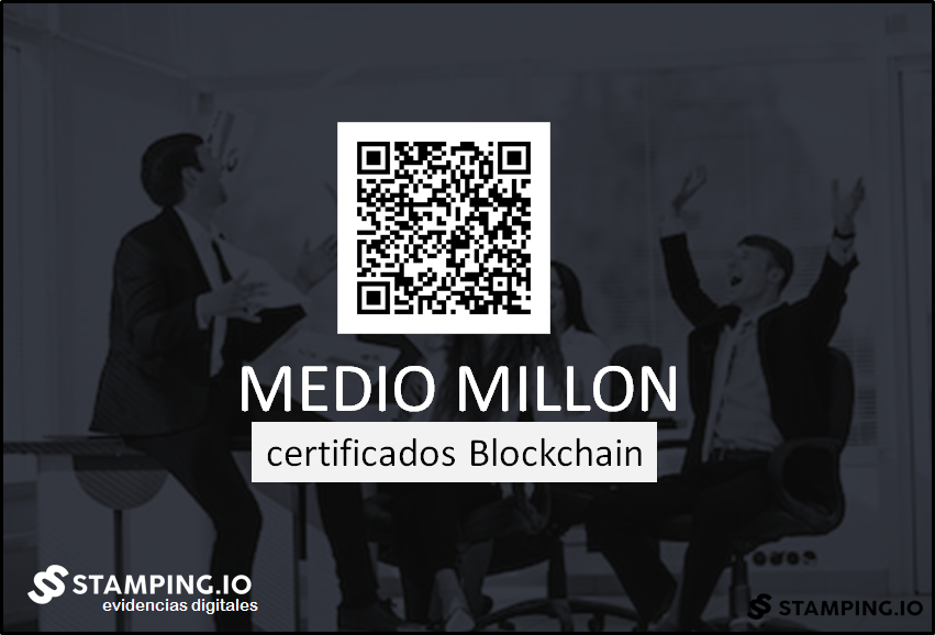 StampingI's tweet photo. Hace 3 años empezamos un sueño, trabajamos duro para hacerlo realidad. Hace 15 meses logramos nuestro primer cliente. Hace 6 meses logramos 424 nodos estampadores y hace unas horas llegamos al medio millón de certificados.
#blockchain #blockchainperu #blockchainlatam https://t.co/uLSgkU9VvB