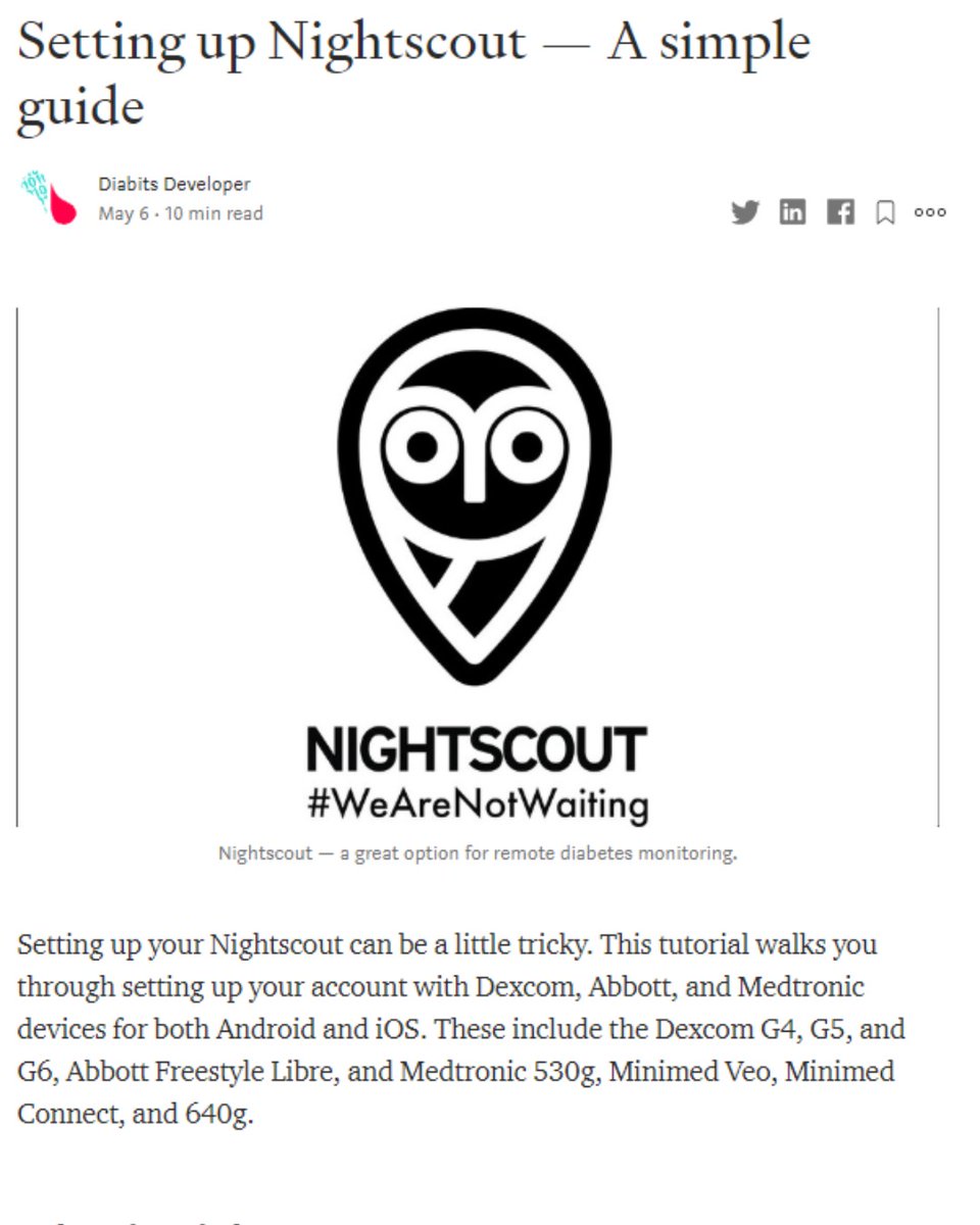 DiabitsApp's tweet photo. Ever thought about setting up Nightscout but too confused how?

Check out the link below for a step-by-step tutorial guiding you on setting it up and connecting it with Diabits.

https://t.co/ITGLUFrZFC https://t.co/AkoeNHkMQm