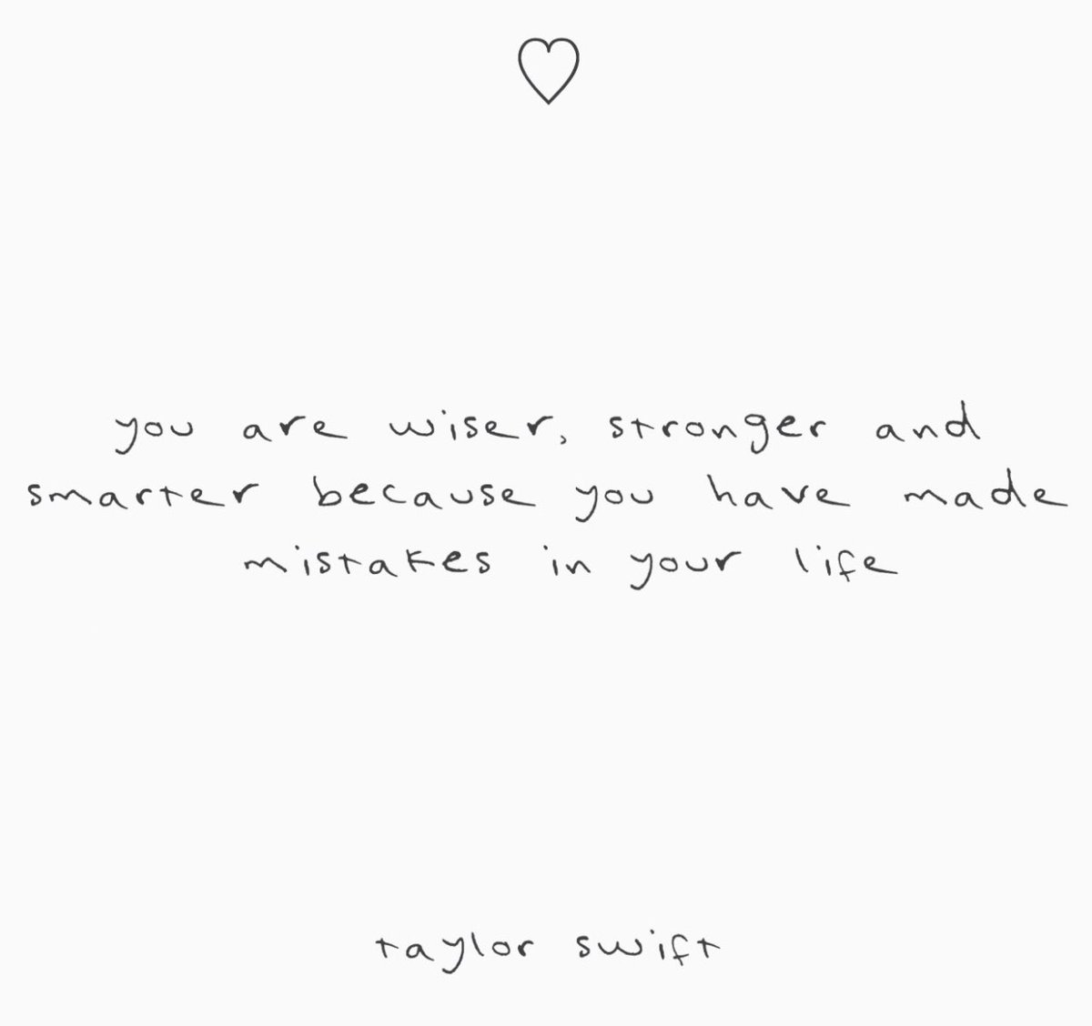 a thread of reminders from taylor swift herself 