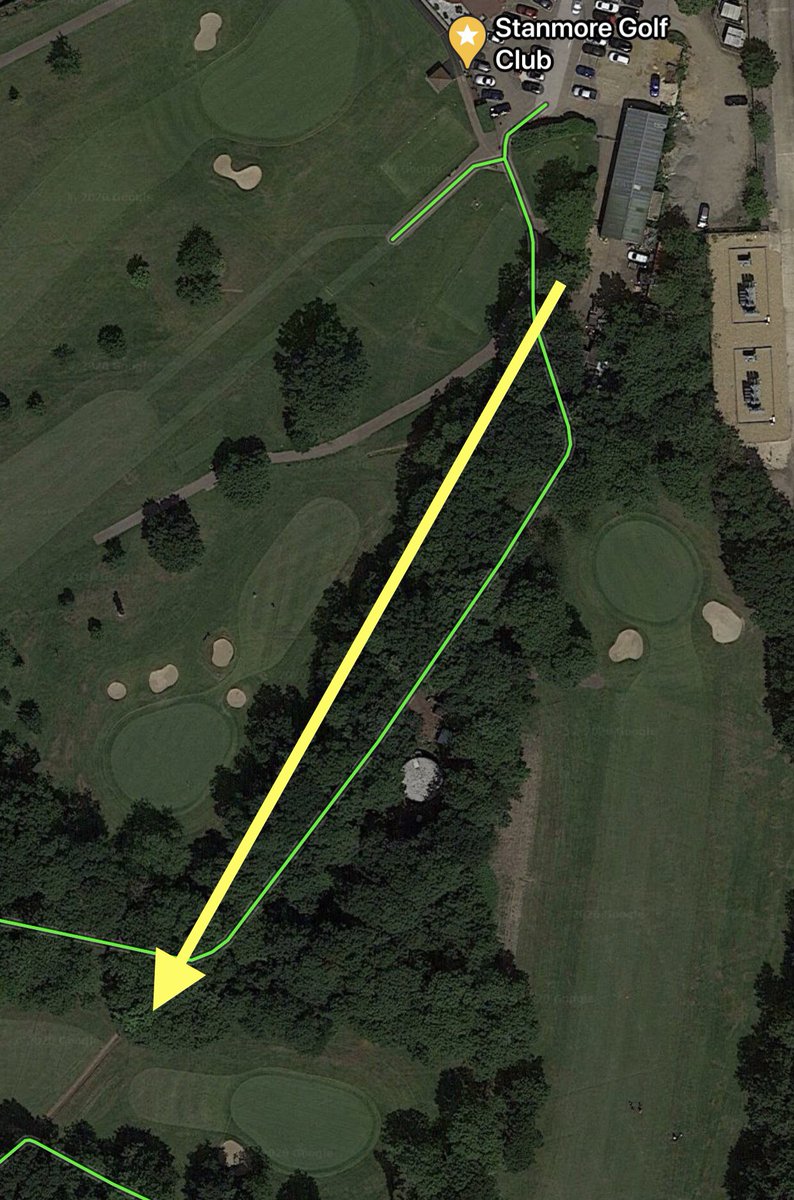 GolfChronicle's tweet photo. Lunchtime outrage after a member had his clubs, bag and cart stolen. This followed by relief when 3 hours later they were spotted in a ditch a quarter of a mile away. It appears he had forgotten to turn his electric cart off 😖😮🤷‍♂️😱 https://t.co/AVzfGzohzn