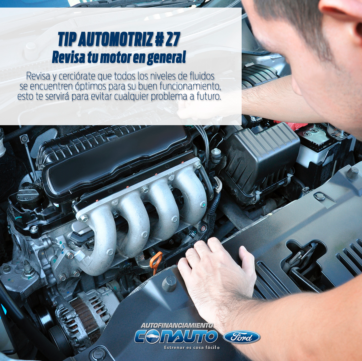 conautoford's tweet photo. Ten en cuenta que el motor es la parte vital de tu automóvil, es por eso que debes de cuidarlo en todos los aspectos para su ciclo de vida se pueda alargar y tener un funcionamiento correcto. #tipsconauto #ConAutoFord https://t.co/Jk1bwA8oDC