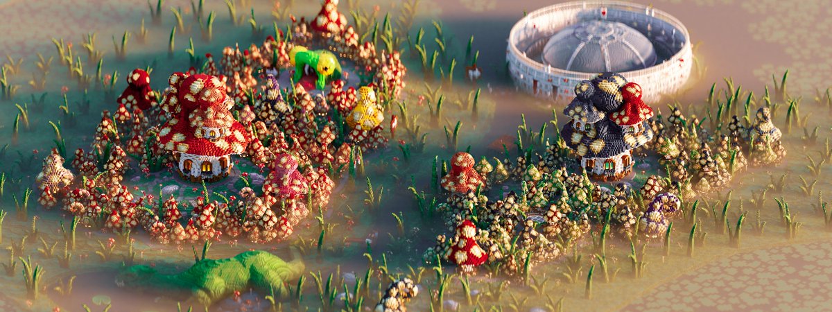 InspechProd's tweet image. Mushrooms! #Minecraft