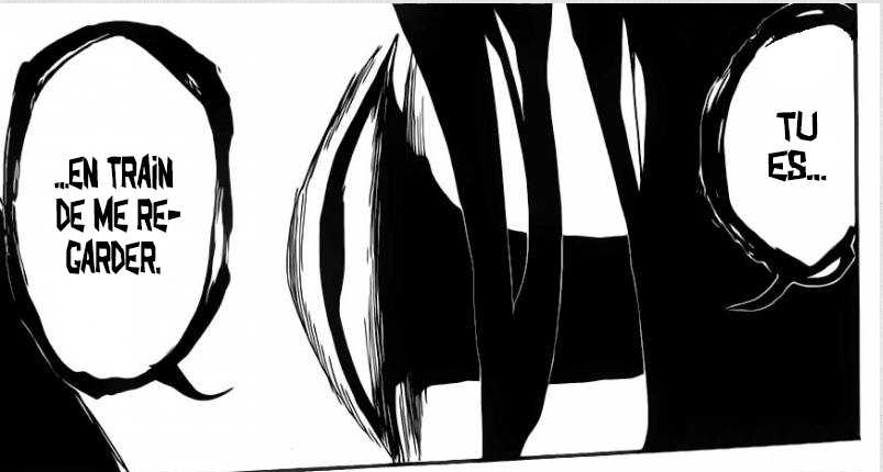 Son Vollständig améliore largement la puissance de son Schrift, déjà pour en subir les effets il suffit juste de le regarder alors qu'il fallait normalement être blessé par ses épines de Reiatsu.