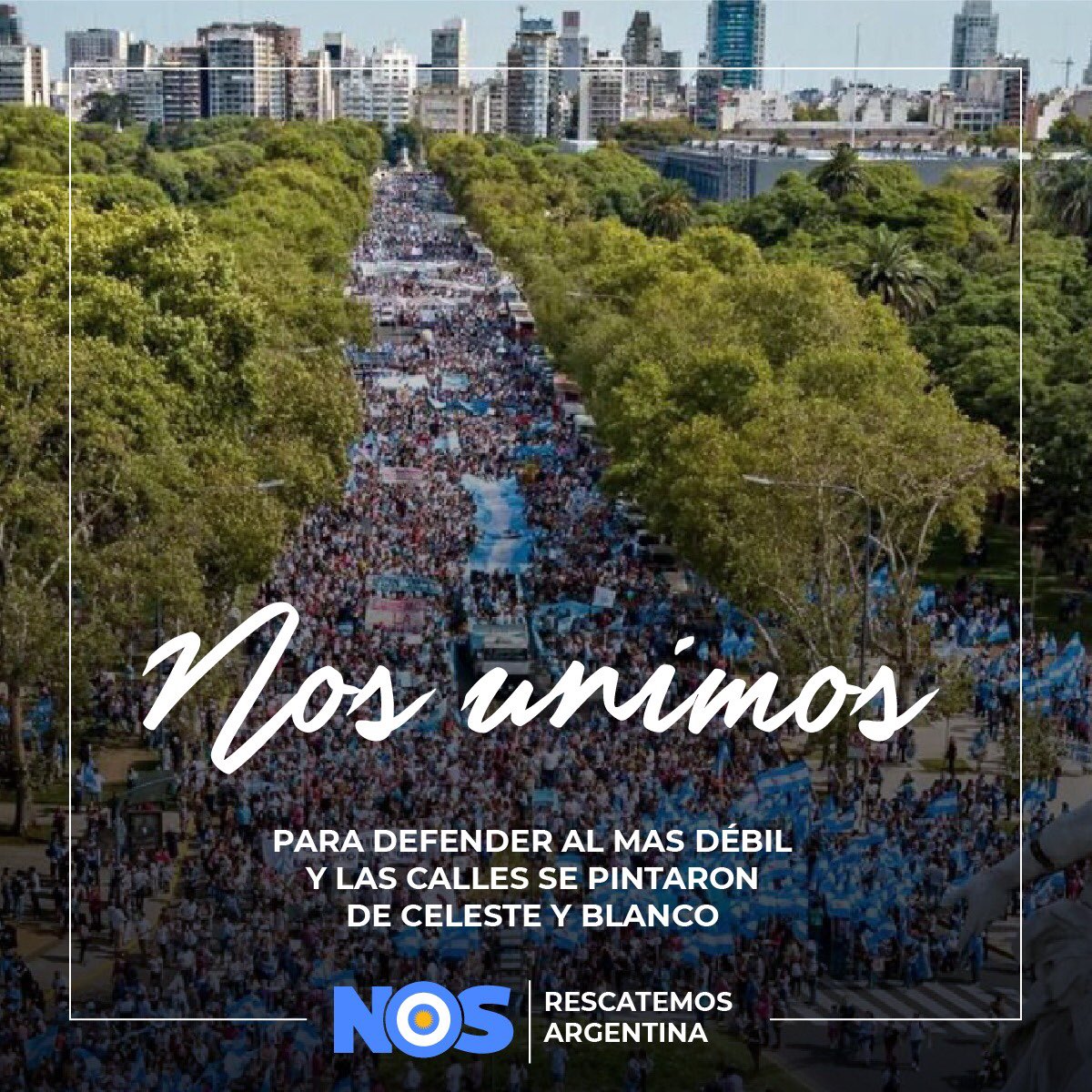 La vida NOS convocó. #NoFueLey Mañana #8A celebramos el Día Internacional de Acción por las Dos Vidas. Porque NOS importan los argentinos por nacer
#SumateNOS completando el formulario👇🏻
afiliatenos.com.ar ✍🏻