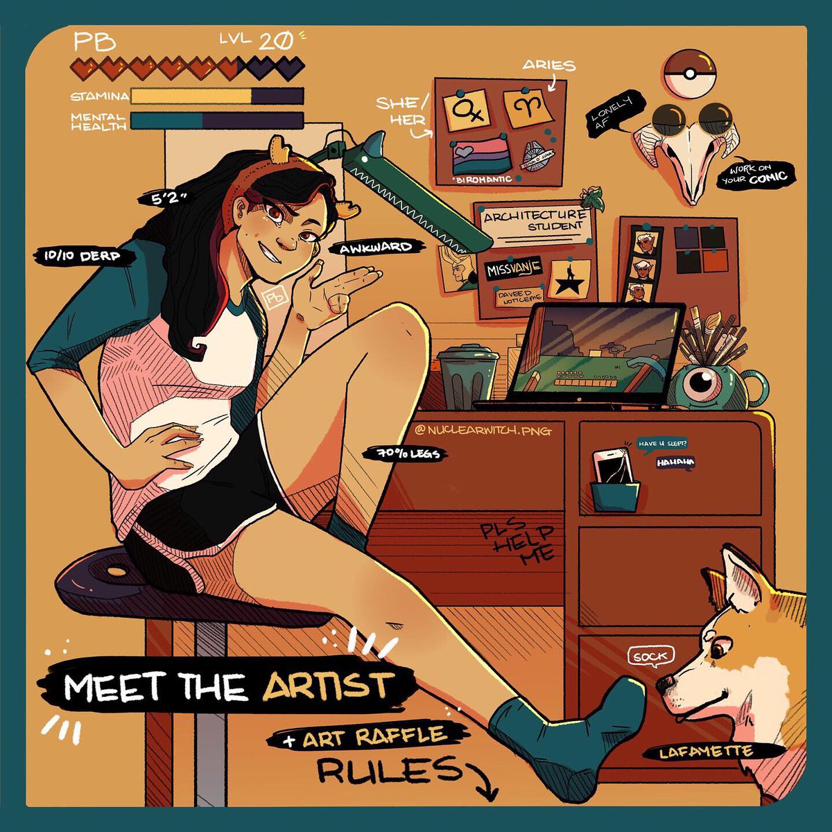 nuclearwitchpng's tweet photo. Henlo!! Am doing an #ArtRaffle on instagram ✨ [also a #MeetTheArtist aaa hi]

See the rules here: 
https://t.co/lcf0eIAwO0…
—
#artph #artistontwittter #thealgorithmhatesme #ArtistsofSEA https://t.co/TbseVfQEp0