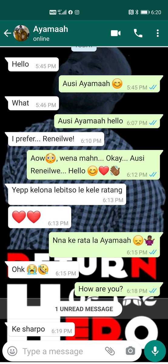 Ultim8Hero_01's tweet photo. Also, my 9yr old neice forcing me to chat with her on her terms... On some, I prefer this name over that ๐๐ #Let_Love_Trend โค๏ธ https://t.co/cvTxOmWckX