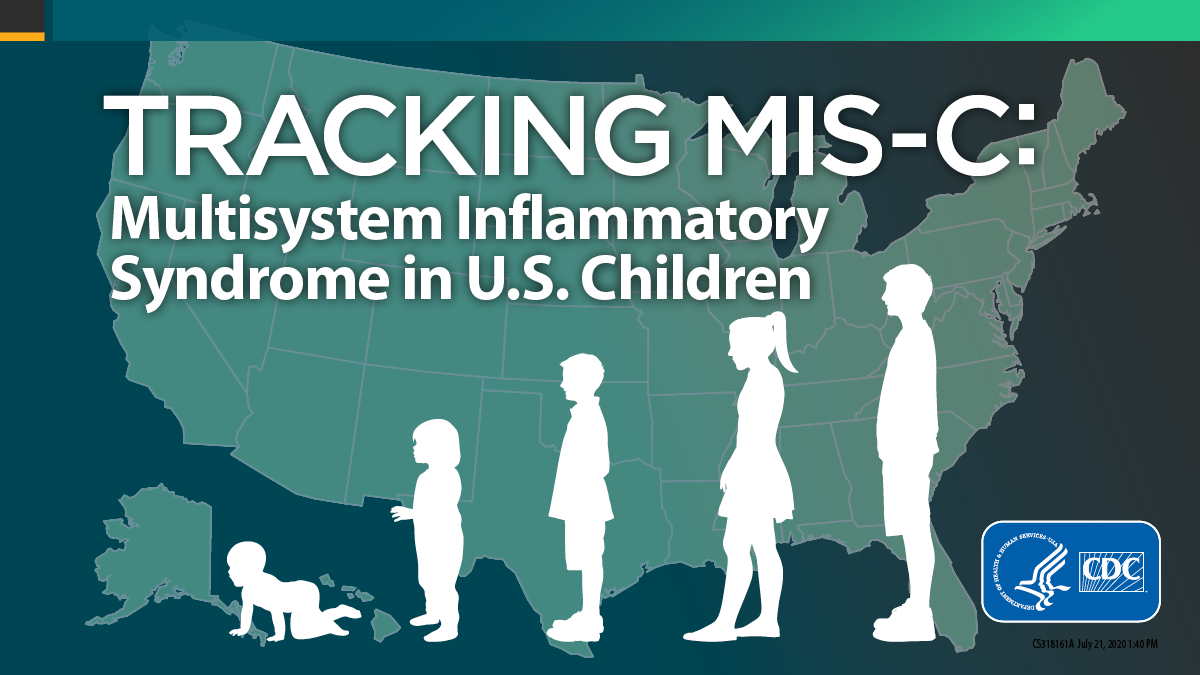 CDCgov's tweet photo. Hundreds of cases of multisystem inflammatory syndrome in children have been reported to CDC since #COVID19 became widespread in the U.S. Learn more about how this condition affects children and teens in @CDCMMWR: https://t.co/Tdlmlbdlvk. https://t.co/7eoW8NOFf5