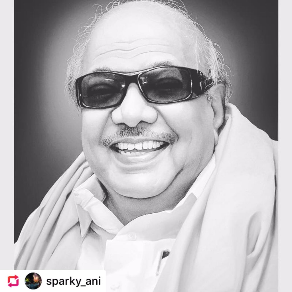 Anish196Mathan's tweet photo. On This Day..!

Remembering Writer, Politician Dr. #KalaignarKarunanidhi Ayya on his 2nd Death Anniversary https://t.co/9LoHPTyAJl