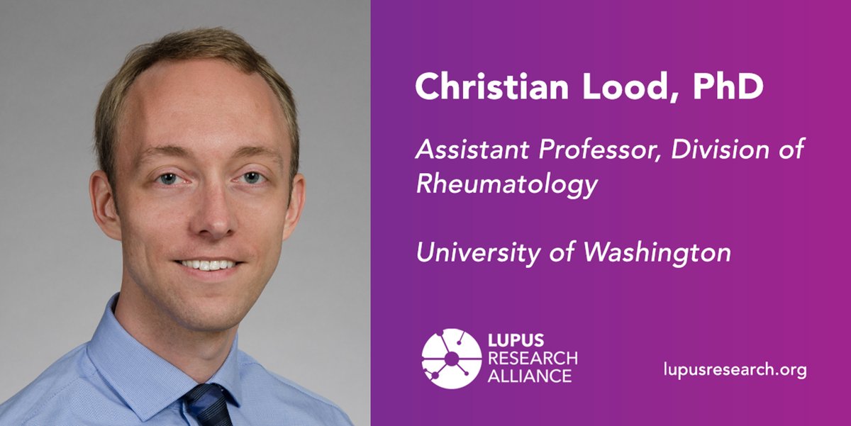 LupusResearch's tweet photo. With funding support from the LRA, Dr. Christian Lood has developed a new method to assess lupus disease severity. It relies on measuring immune complexes -- substances that form when antibodies recognize and attach to their particular target in the body: https://t.co/IgzjNgyerd https://t.co/H5I9y5b5cc